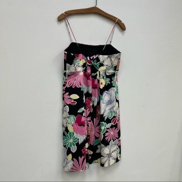 Vintage Nine West Floral Spaghetti Strap Dress - Picture 5 of 8